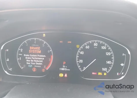 2018 Honda Accord Ex из США, поврежденный, VIN 1HGCV1F48JA158341